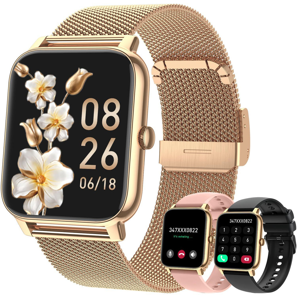 Smart Watch P90 185 écran carré Bluetooth appeler l'information Rappel Breathing Trainin