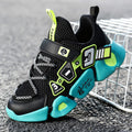Mesh Fly Woven Velcro Respirant Sneakers