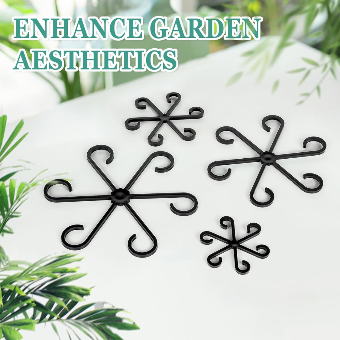 Tuteurs pour plantes d'intérieur — 8 supports réutilisables