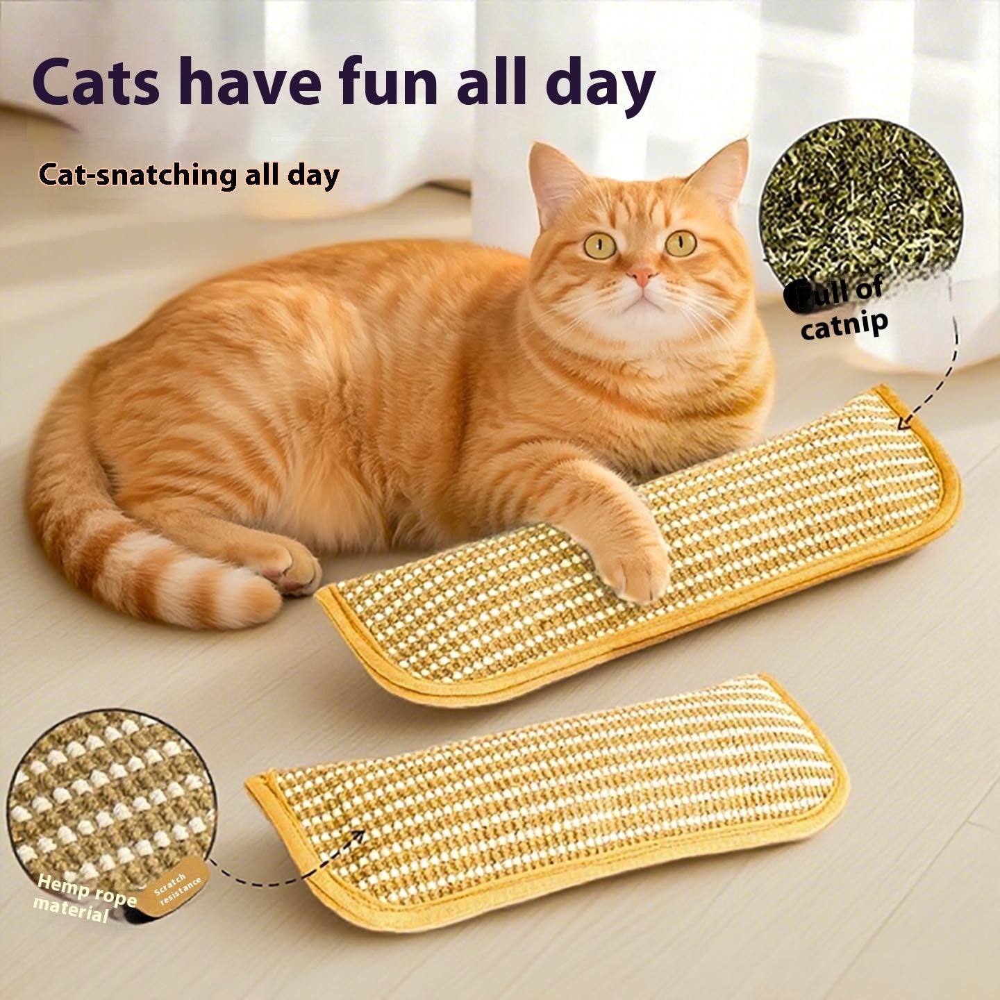 Molar d'oreiller de Catnip longue durée auto-Hi soulagement Stuffy