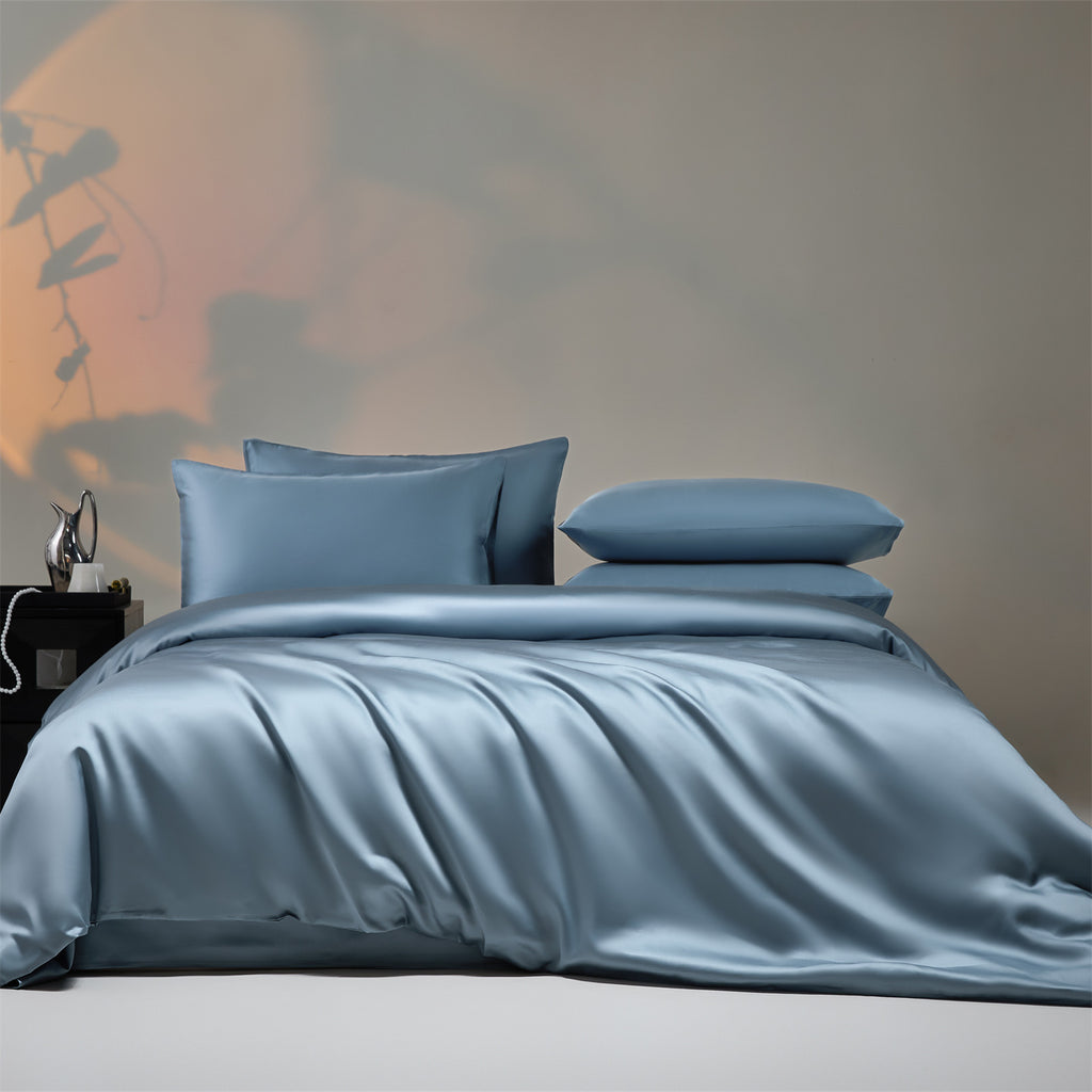 Luxury affordable haut de gamme Tencel Ensemble de literie de quatre pièces et couverture de couette