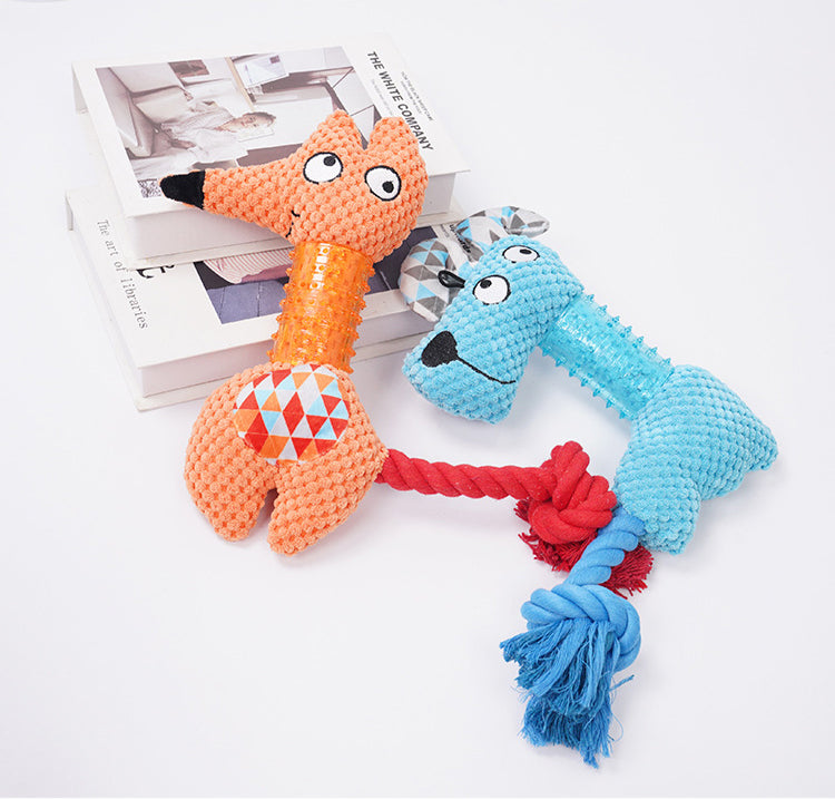Jouets pour chiens pour petits grands chiens peluche chien squeaky jouet chiot Chew Jouets Bite résistant jouet pour animaux de compagnie