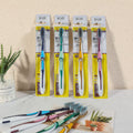 Soft-bristle toothbrush - color pack - one