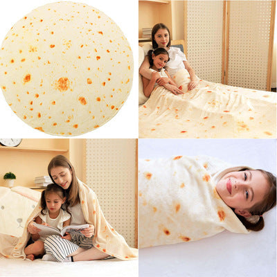Couverture de crêpe de maïs