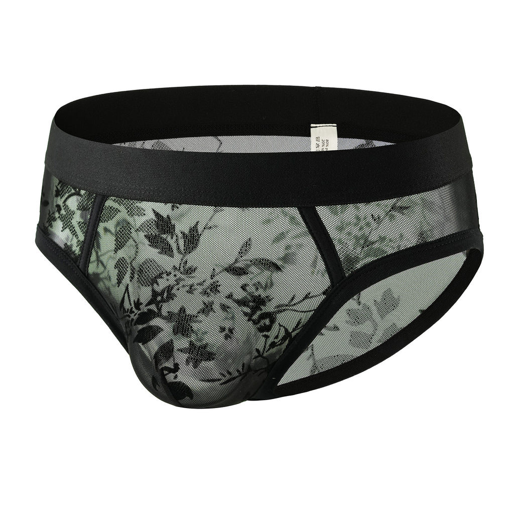 Sous-vêtements plus taille Sexy Hommes Sheer et séduisant Low-rise