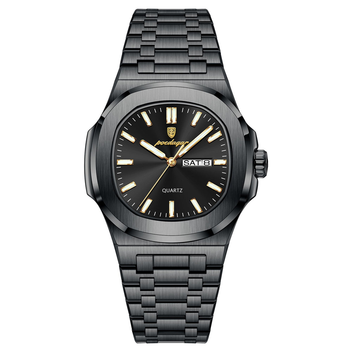 Montre automatique homme imperméable Lumineux
