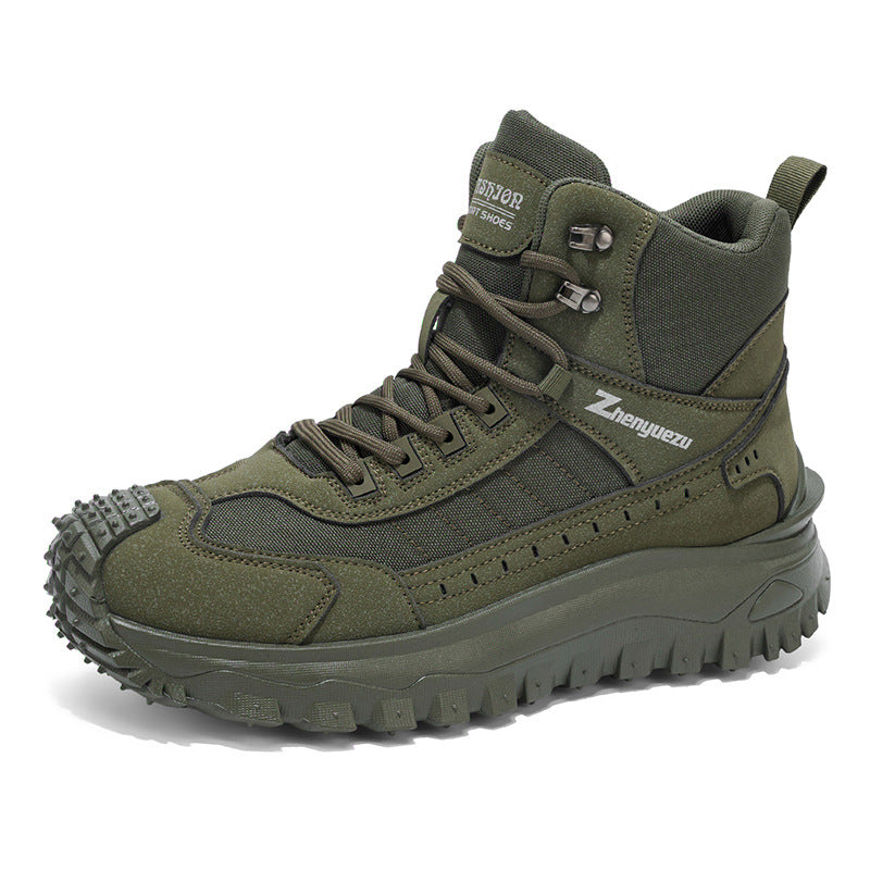 Bottes pour hommes pour le sport occasionnel de plein air et confortable usure épaisse