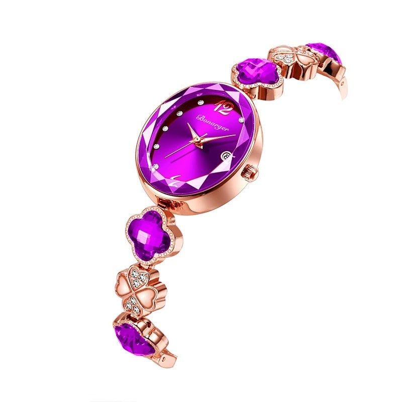 Montre bracelet de calendrier de luxe abordable