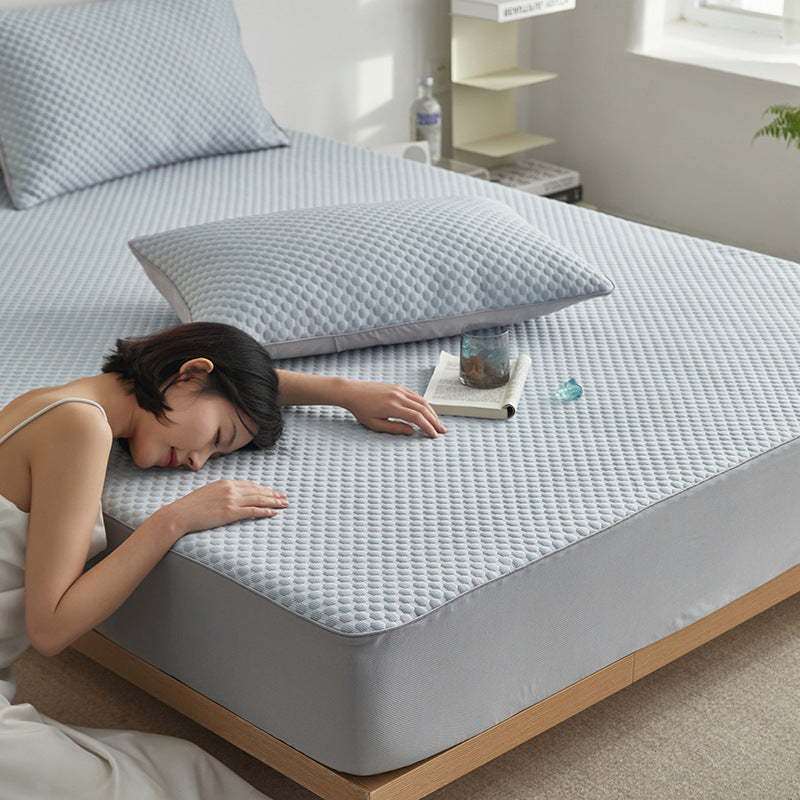 Literie de refroidissement Ensemble de trois pièces Polyéthylène Ice Silk Lavable Cool-feel Bed Mat