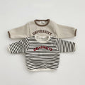T-shirt à manches longues rayées pour enfants