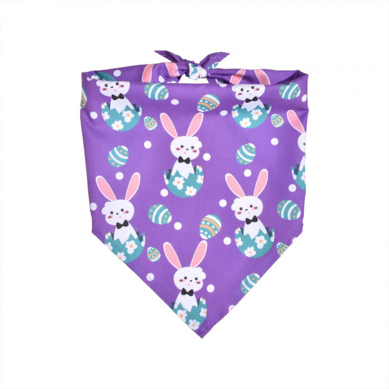 Bandeau triangulaire pour chats et chiens de Pâques
