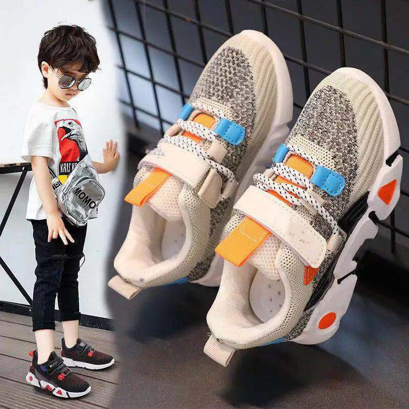 Chaussures de Running Respirant Mesh Fashionable Casual pour garçons