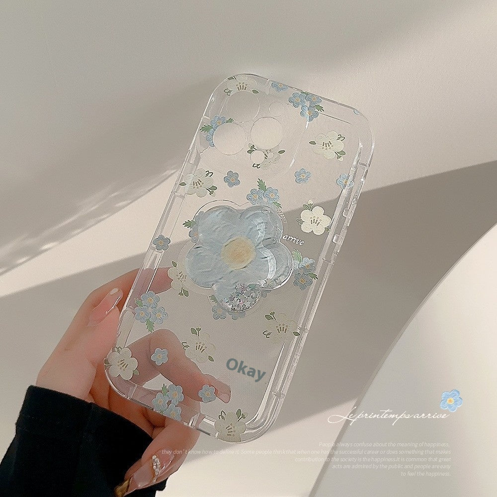 Floral Shell adapté pour porte-case téléphonique