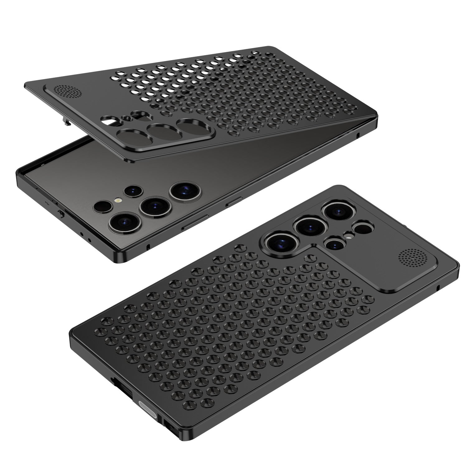 S25ULTRA Aromatherapy Ressort fixation Shell alliage d'aluminium dissipation de chaleur