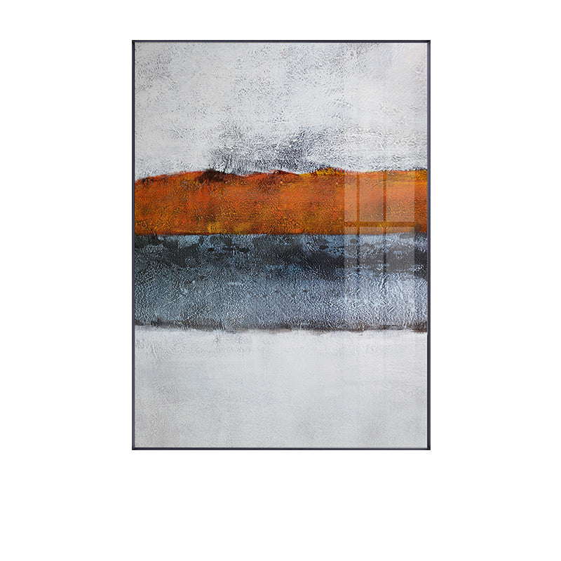 Scandinave Résumé Gray Wall Art Affiche d'image moderne