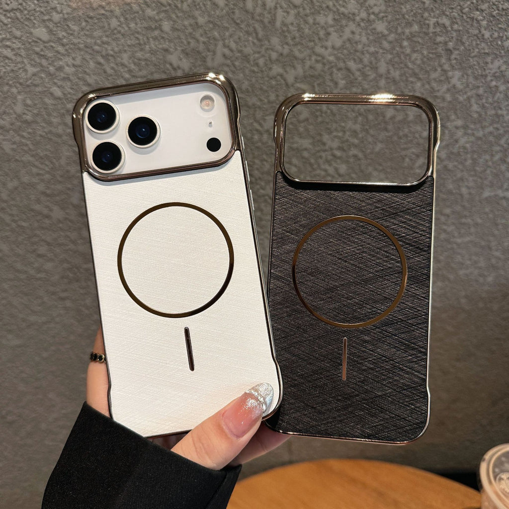 Cas de téléphone magnétique sans cadre