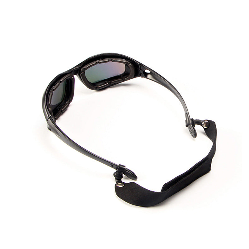Lunettes de soleil Polarized Tactical Cyclisme Extérieur Vision de nuit Lunettes de soleil étanches à la poussière