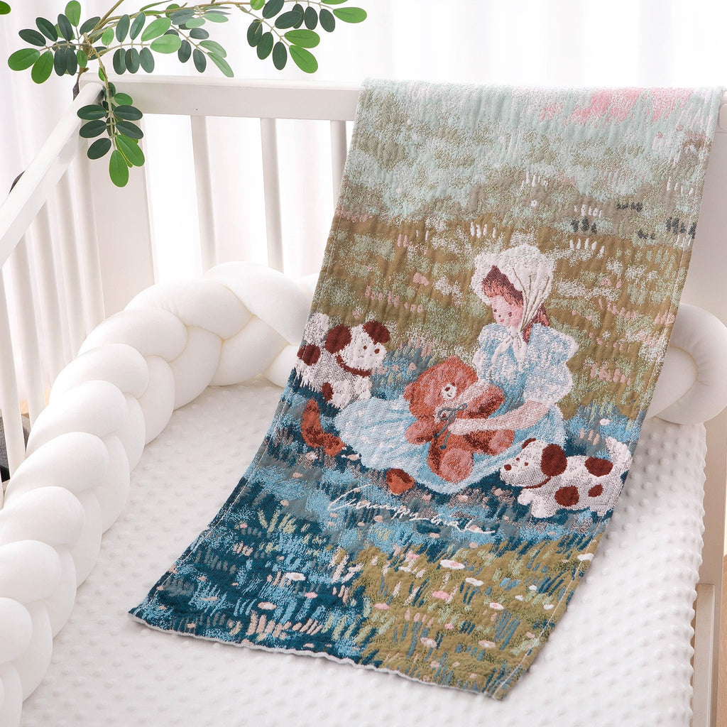 Linge de coton Serviette de coton lavée Pure Cotton Gauze
