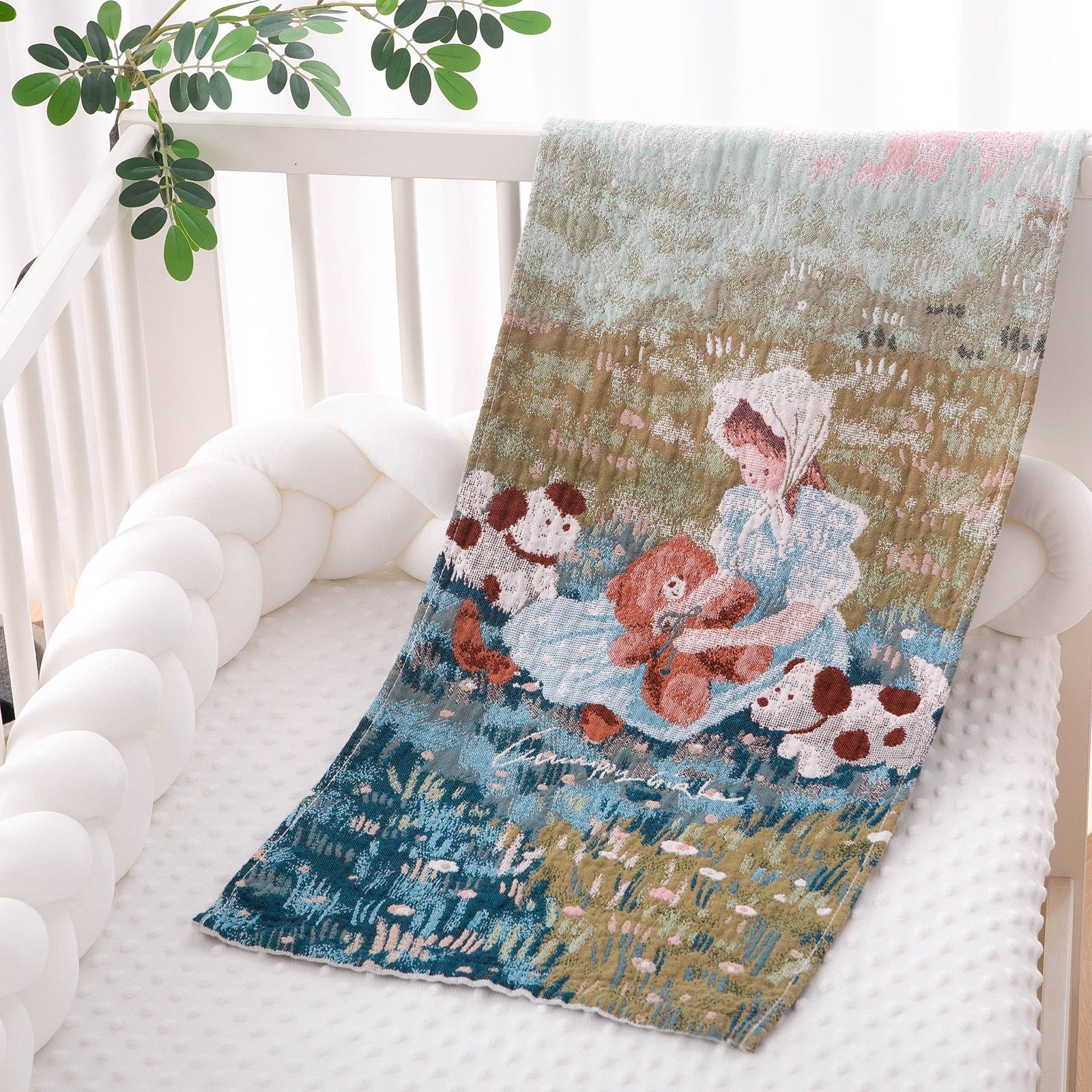 Linge de coton Serviette de coton lavée Pure Cotton Gauze