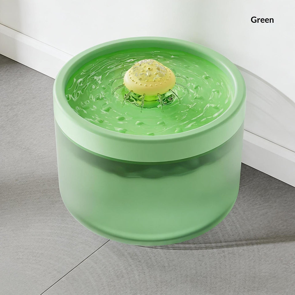 Filtrage automatique Fontaine d'eau pour animaux de compagnie circulant