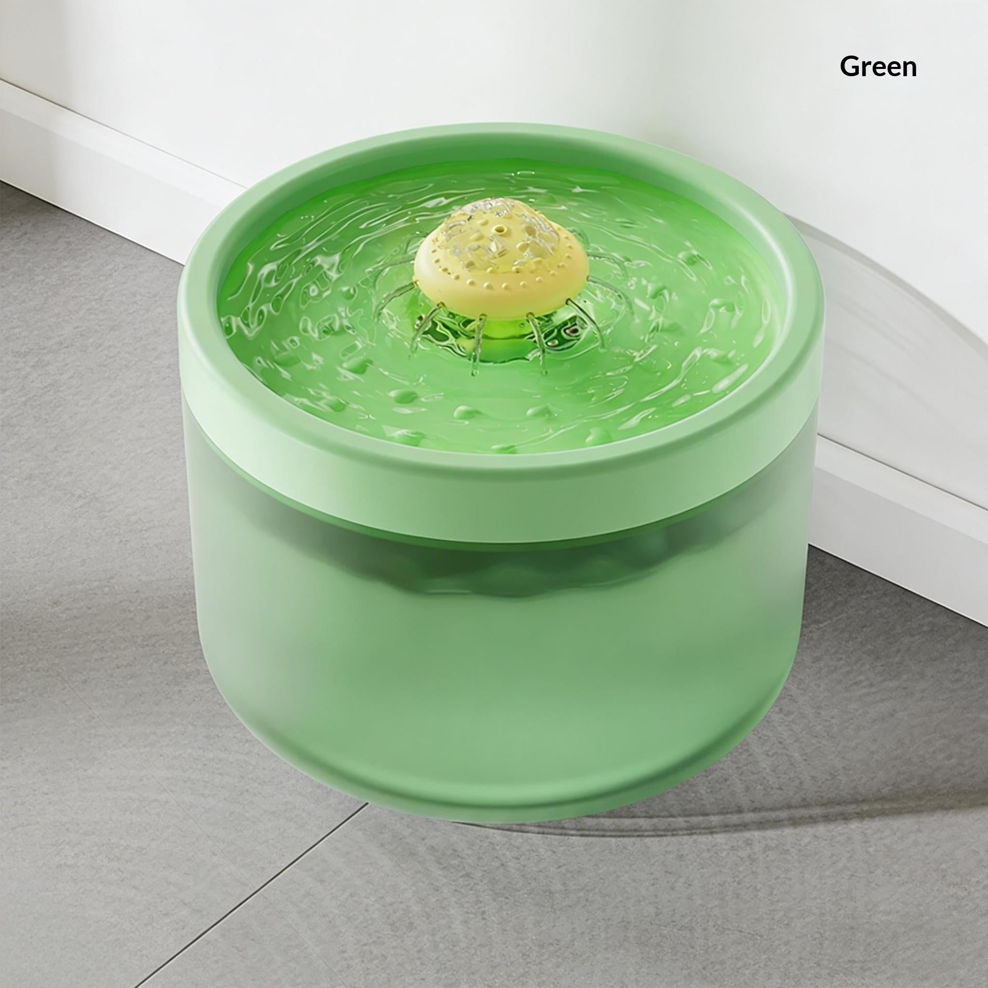 Filtrage automatique Fontaine d'eau pour animaux de compagnie circulant