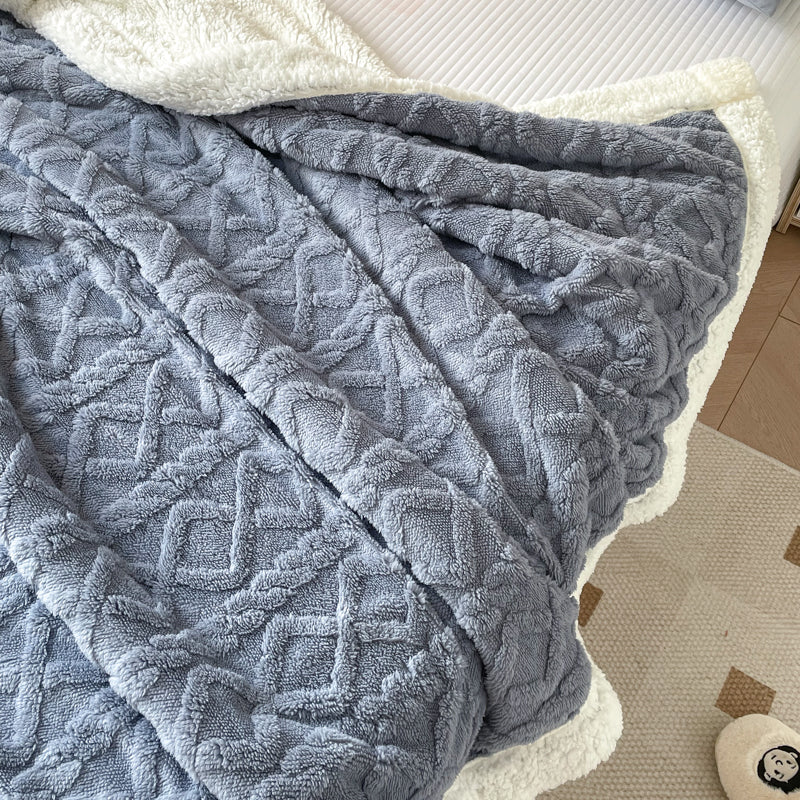 Couverture de lancer de Sherpa réversible 1PC