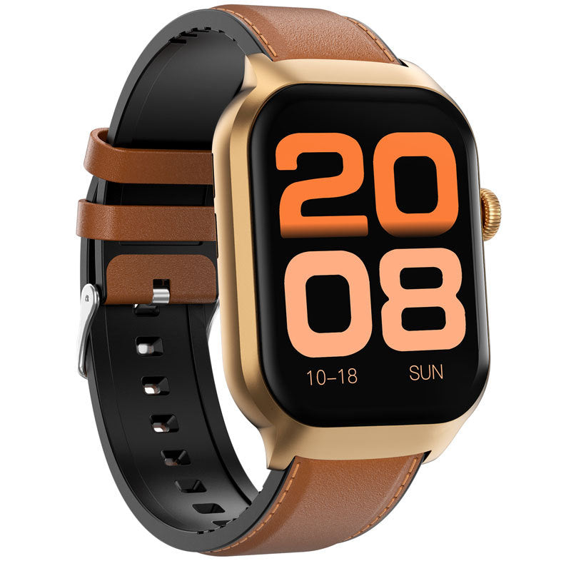 G43 Sang Oxygène Température du corps Fréquence cardiaque Sommeil NFC Montre intelligente multifonctionnelle