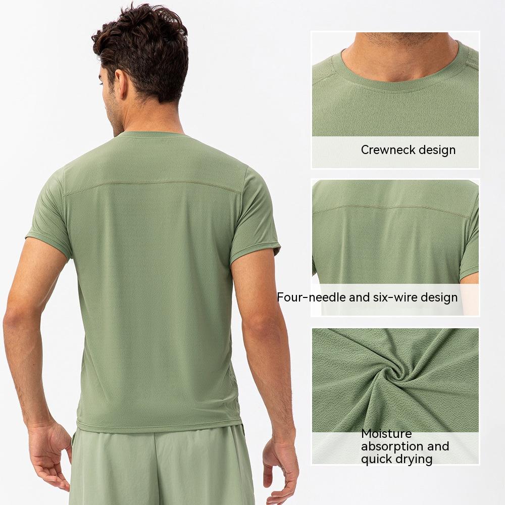 Tee-shirt en T-shirt rond en T-shirt en T-shirt en T-shirt en Sweat-absorbant Respirant
