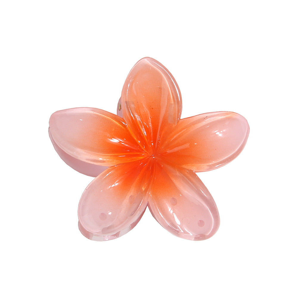 Barrettes de fleurs d'oeufs colorés pour femmes