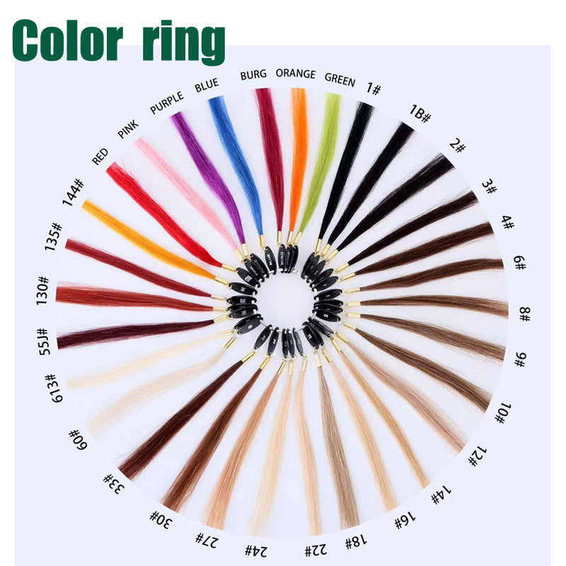 Tableau de couleur des cheveux pour les produits de coiffure