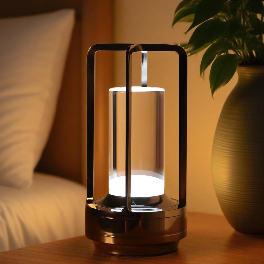 Lampe de table à commande tactile portable 2pcs avec batterie de 5000mAh