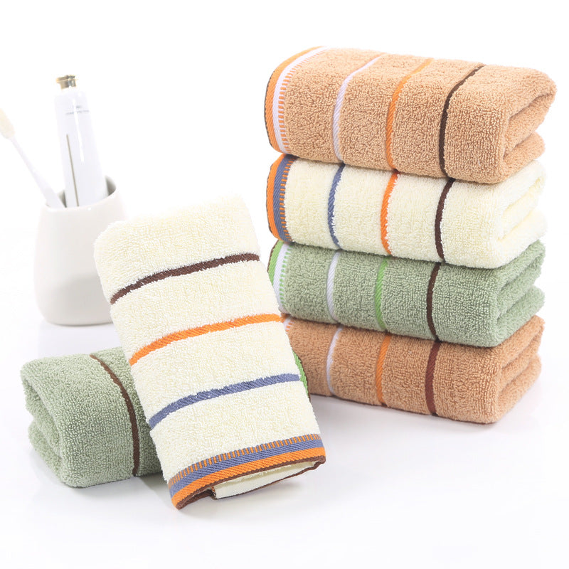 Serviette de coton molle et plate épaissée pour le ménage