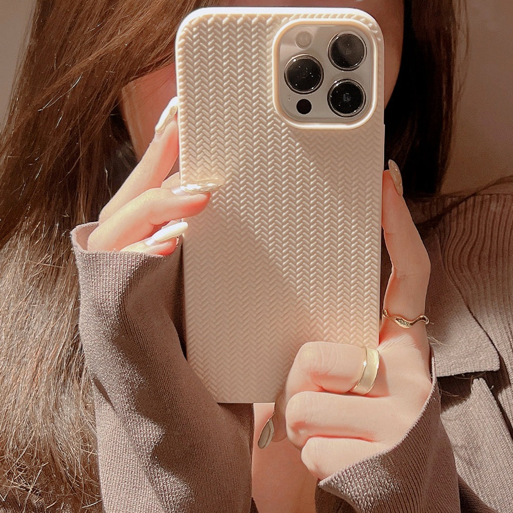 Motif tissé 15 approprié pour un boîtier téléphonique de 13 pouces