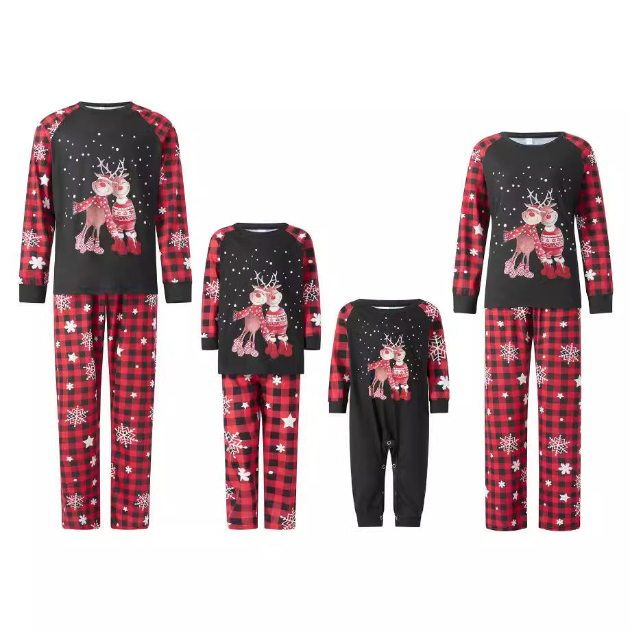 Ensemble pyjama à manches longues de Noël