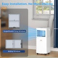 10000 BTU Climatiseur mobile pour refroidissement et déshumidification