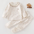 Bébé ensemble de deux pièces sans couture conception couche de base essentielle pour les nouveaux-nés