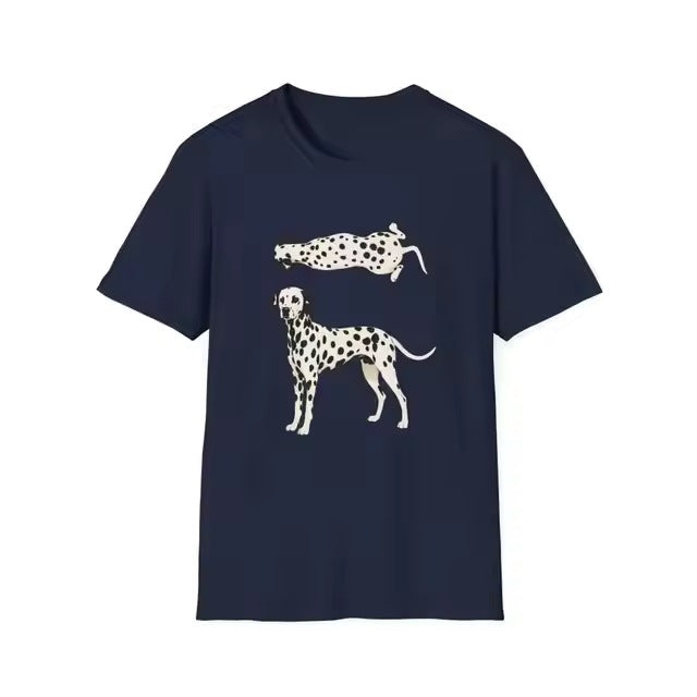 T-shirt dalmatien polyvalent et confortable pour hommes