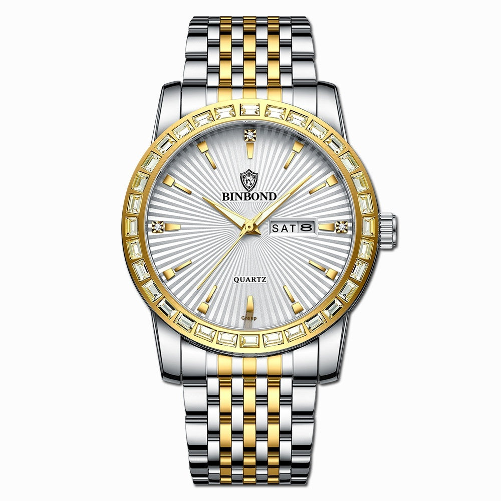 Montre pour hommes d'affaires de loisirs