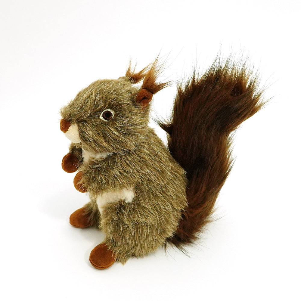 Jouet de chien Squeaky Jouet de chien Jouet de chien de biscuit Jouet de chien en peluche Jouet interactif de mèche pour