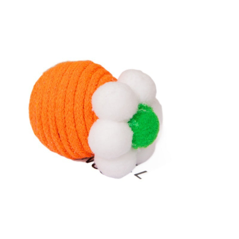 Corde de coton de fleur de chat pour auto-abusementparfect pour les dents et griffes