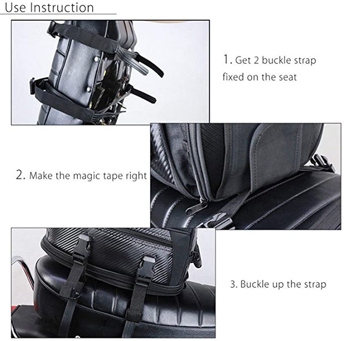 Siège arrière de moto Sac à queue nolisé