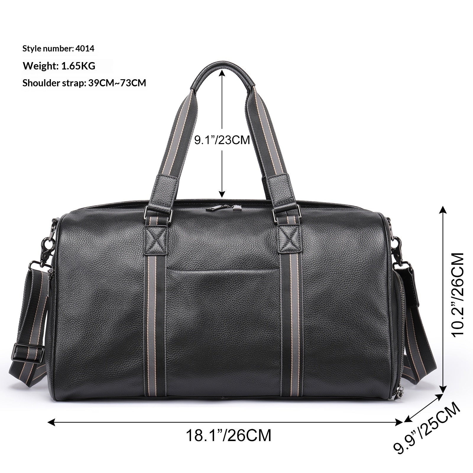 Sac en duffel extérieur à grande capacité pour hommes