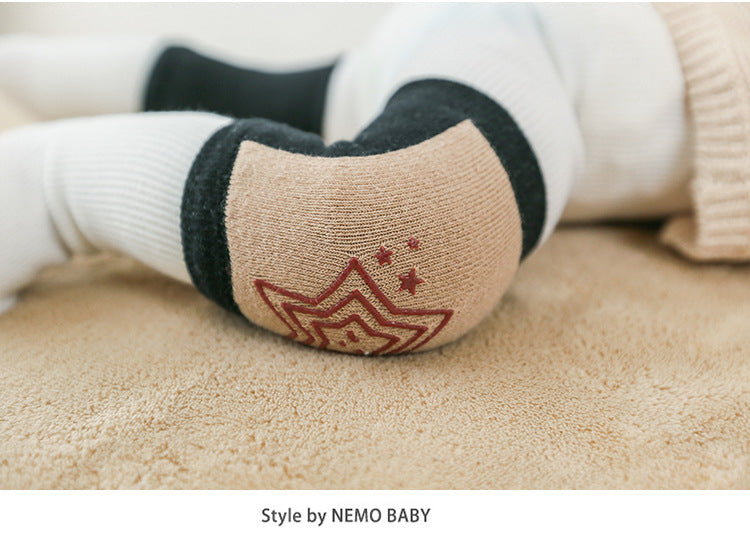Printemps et été bébé à chevaucher la protection d'automne apprendre à marcher Bump Proof Crawling Knee Cov