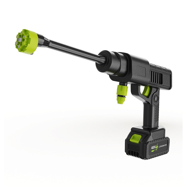 Lave-auto rechargeable portatif à batterie à haute pression
