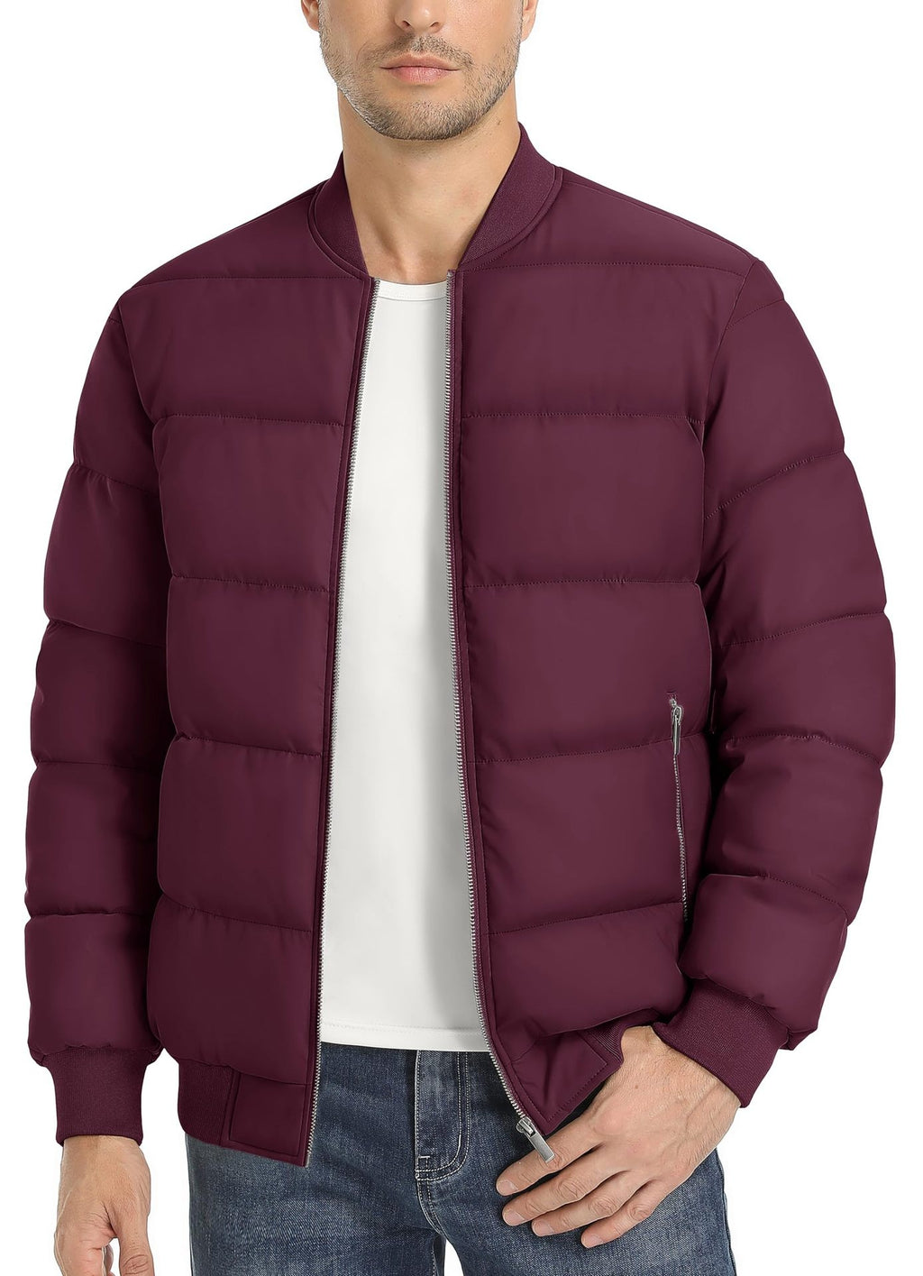 Veste d'hiver à l'épreuve du vent pour hommes