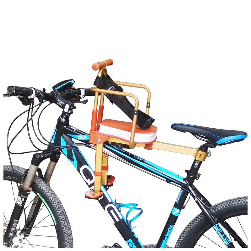 En alliage d'aluminium Bicycle partagé Siège pour enfants Siège pliable portatif avant