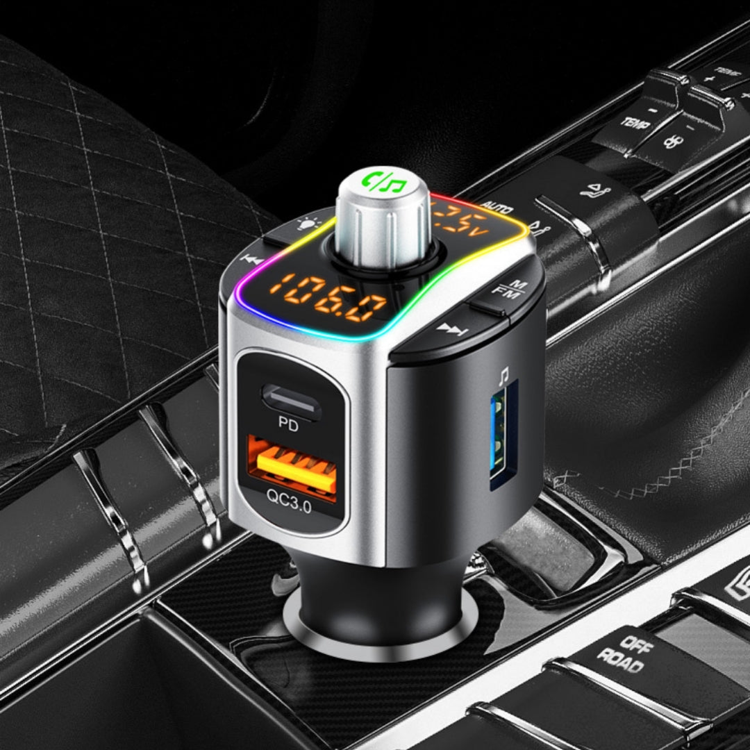 Double écran Double écran récepteur Bluetooth de voiture MP3
