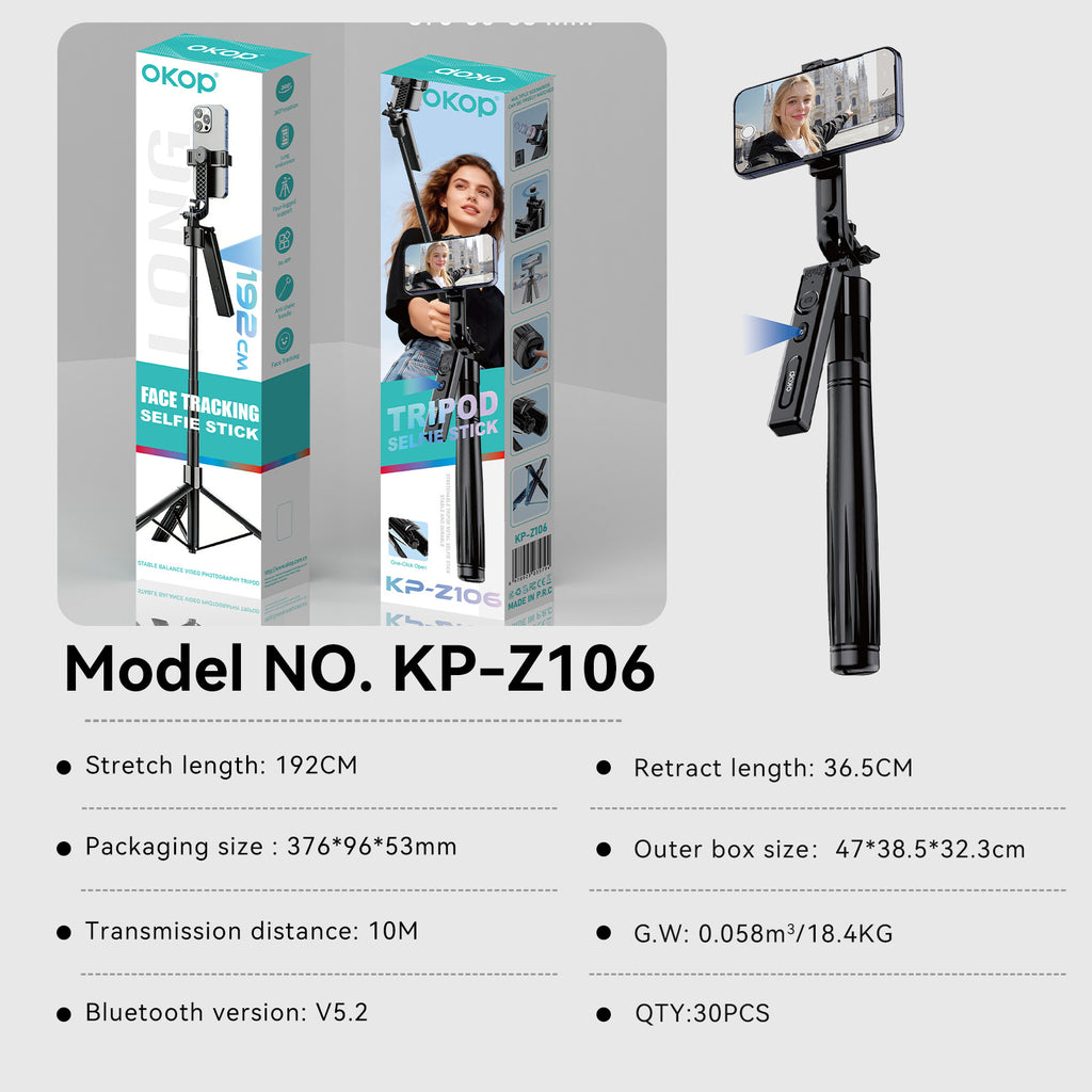 Source d'usine de stabilisateur Gimbal pour téléphone intelligent portatif universel KP-Z