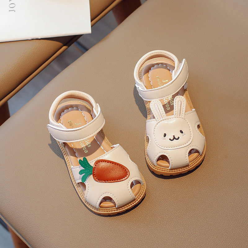 Personnalité de mode Carotte Lapin Sandales pour les filles