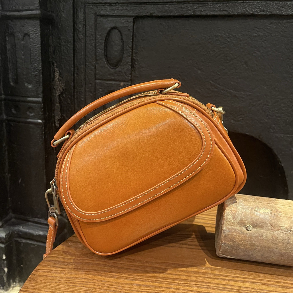 Sac croisé en cuir à épaule unique